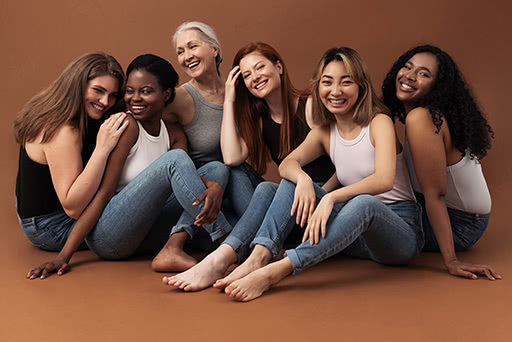 Female modelling